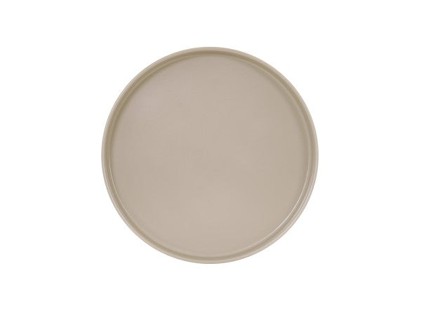 10" Taupe Round Melamine Hudson Plate