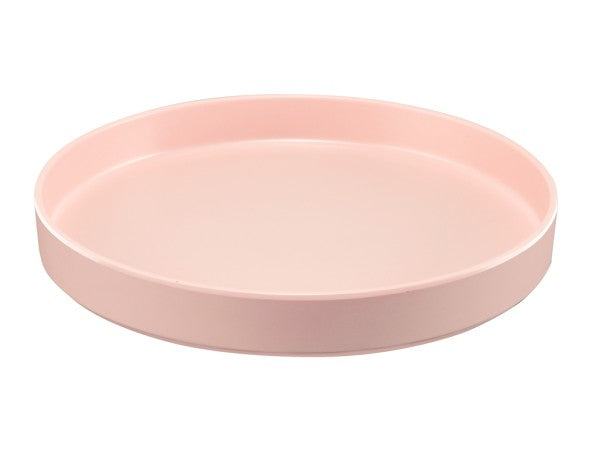 12" Blush Round Melamine Hudson Plate