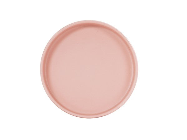 6" Blush Round Melamine Hudson Plate