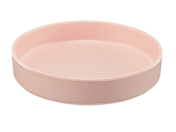 8.25" Blush Round Melamine Hudson Plate