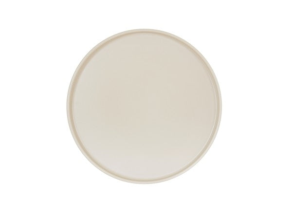 10.25" Ivory Round Melamine Hudson Plate