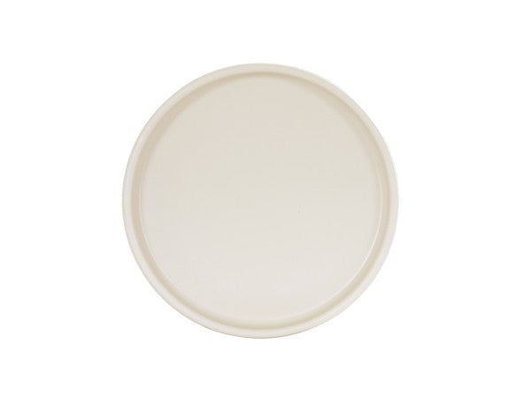 6" Ivory Round Melamine Hudson Plate