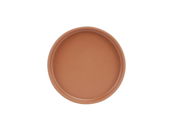 8.25" Terra Cotta Round Melamine Hudson Plate