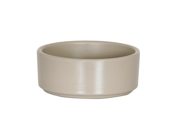 4" Taupe Round Melamine Ramekin