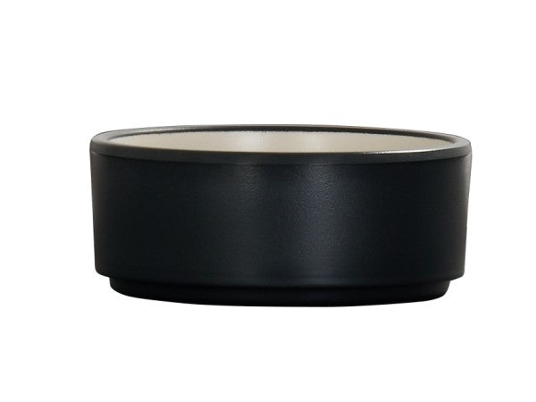 4" Matte Black Melamine Ramekin