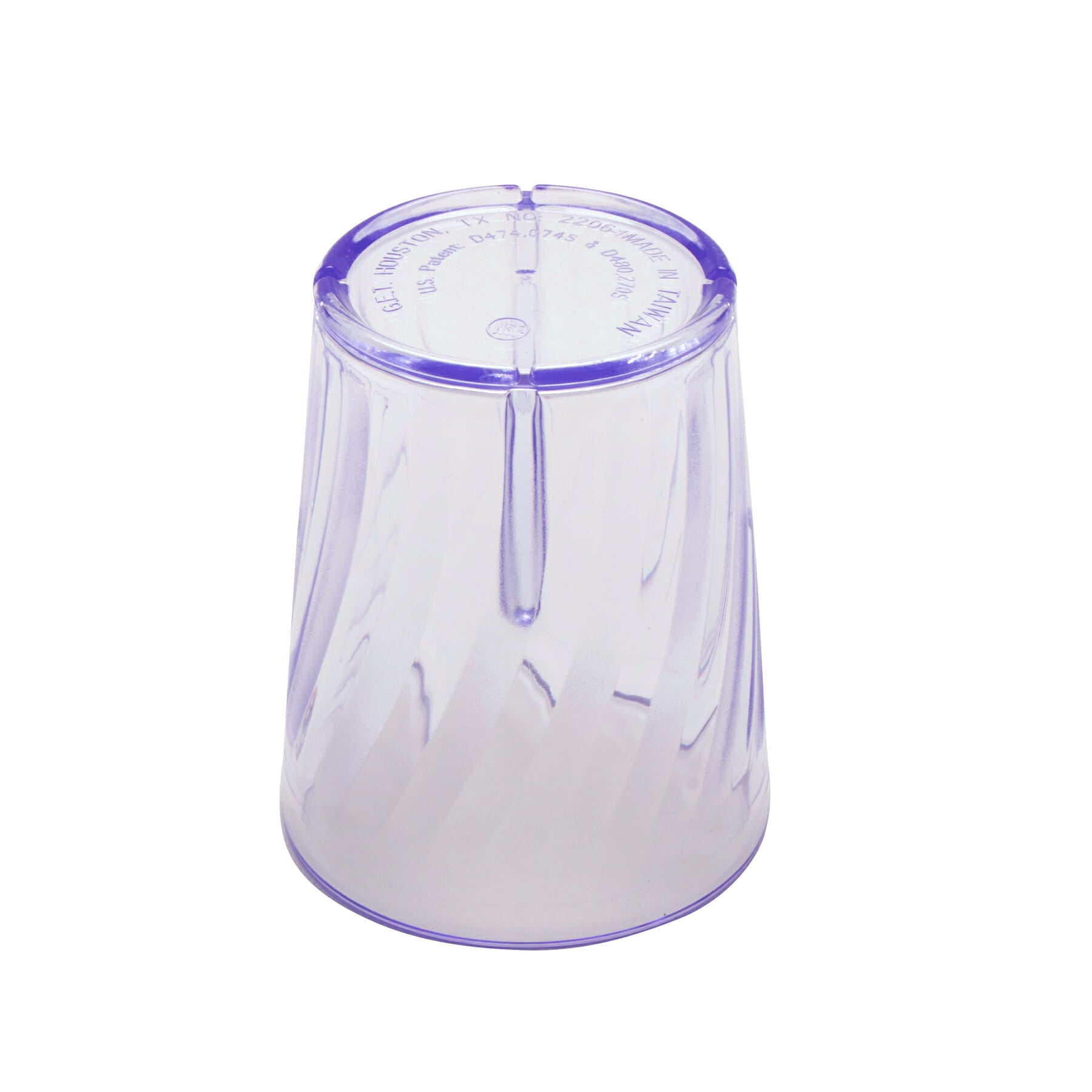 Tahiti™ 6 oz. Textured Plastic Tumbler, Blue