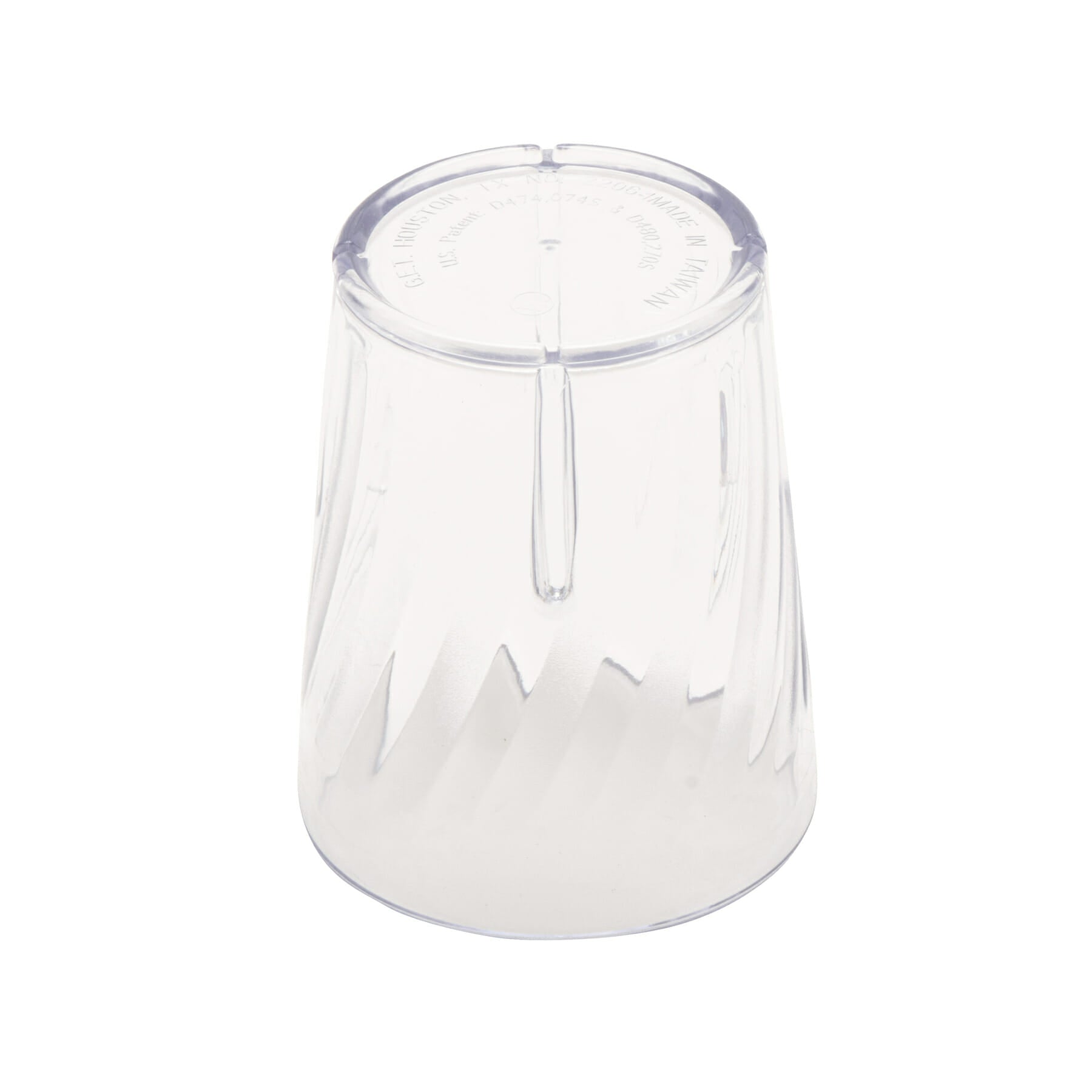 Tahiti™ 6 oz. Textured Plastic Tumbler, Clear