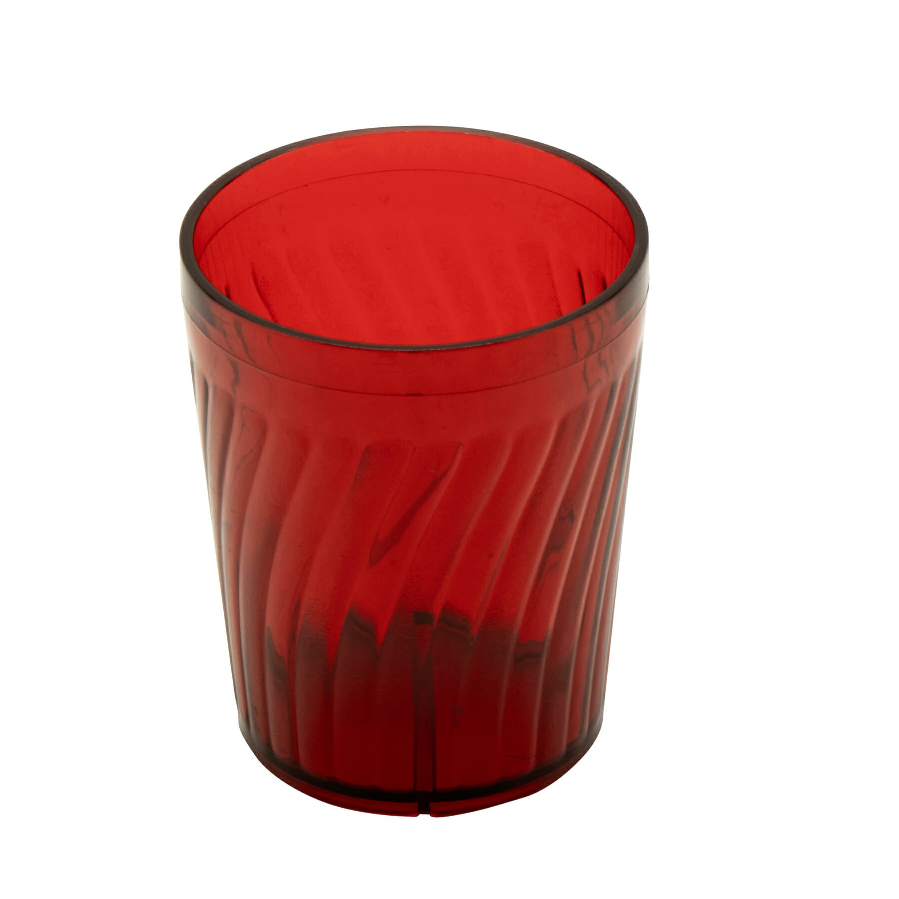 Tahiti™ 6 oz. Textured Plastic Tumbler, Red