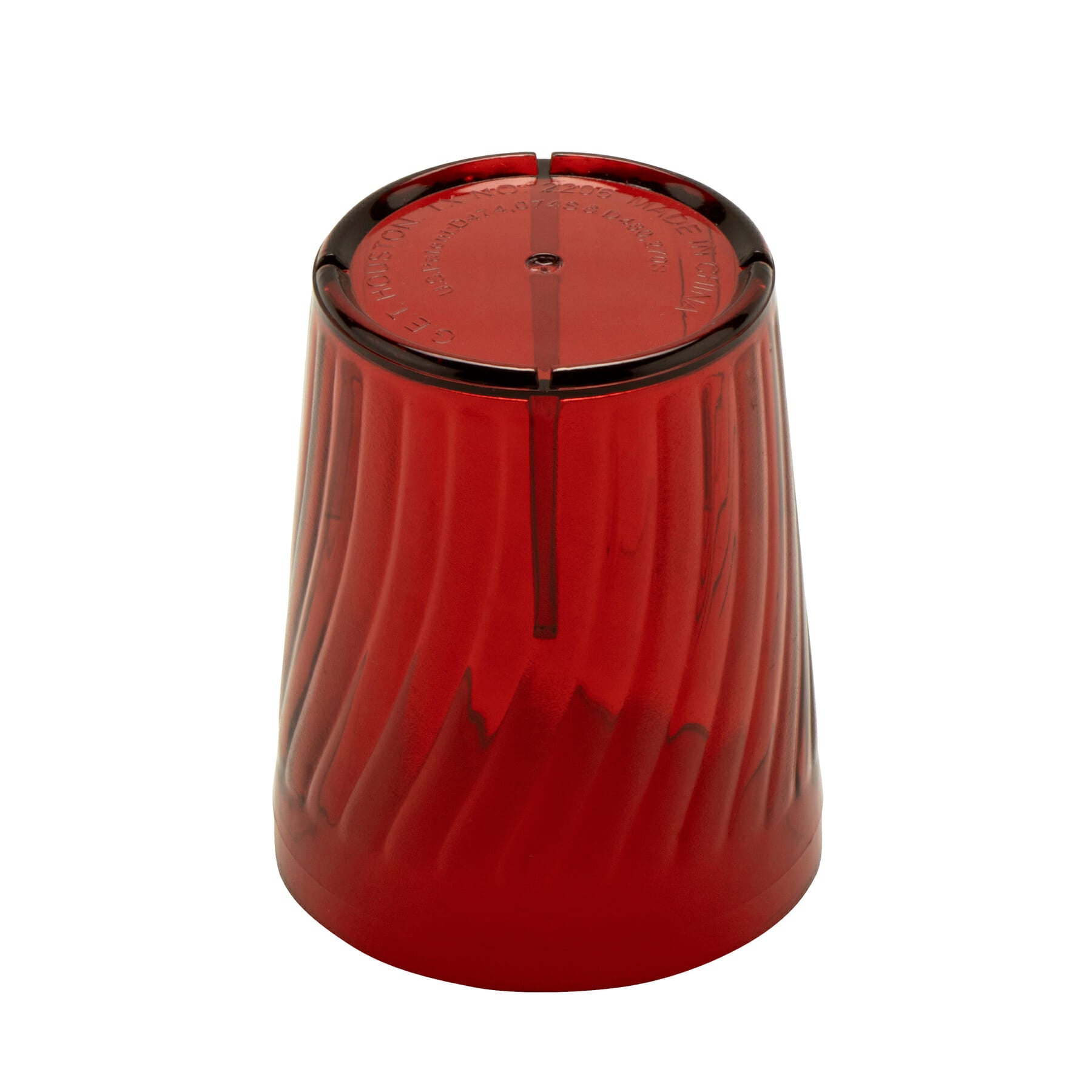 Tahiti™ 6 oz. Textured Plastic Tumbler, Red