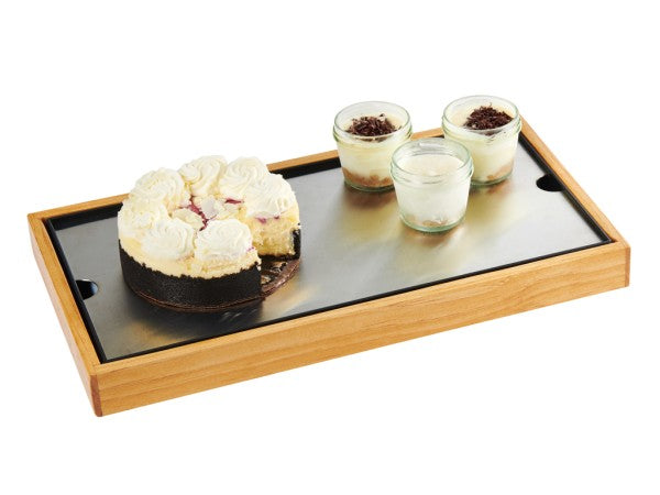 17.75" Rustic Pine Pine Wood Tray