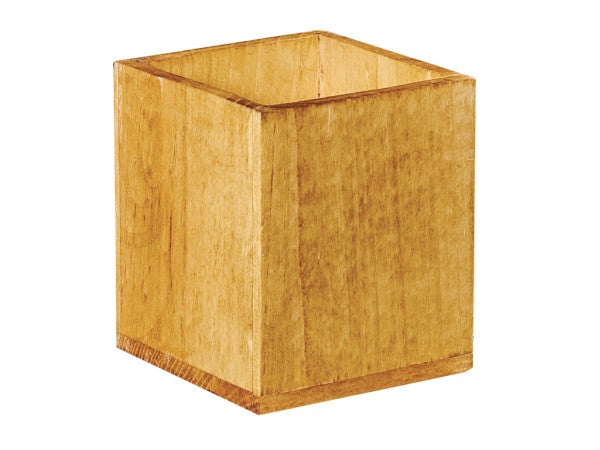 Rustic Pine Pine Wood Holder, Stir Stick Holder