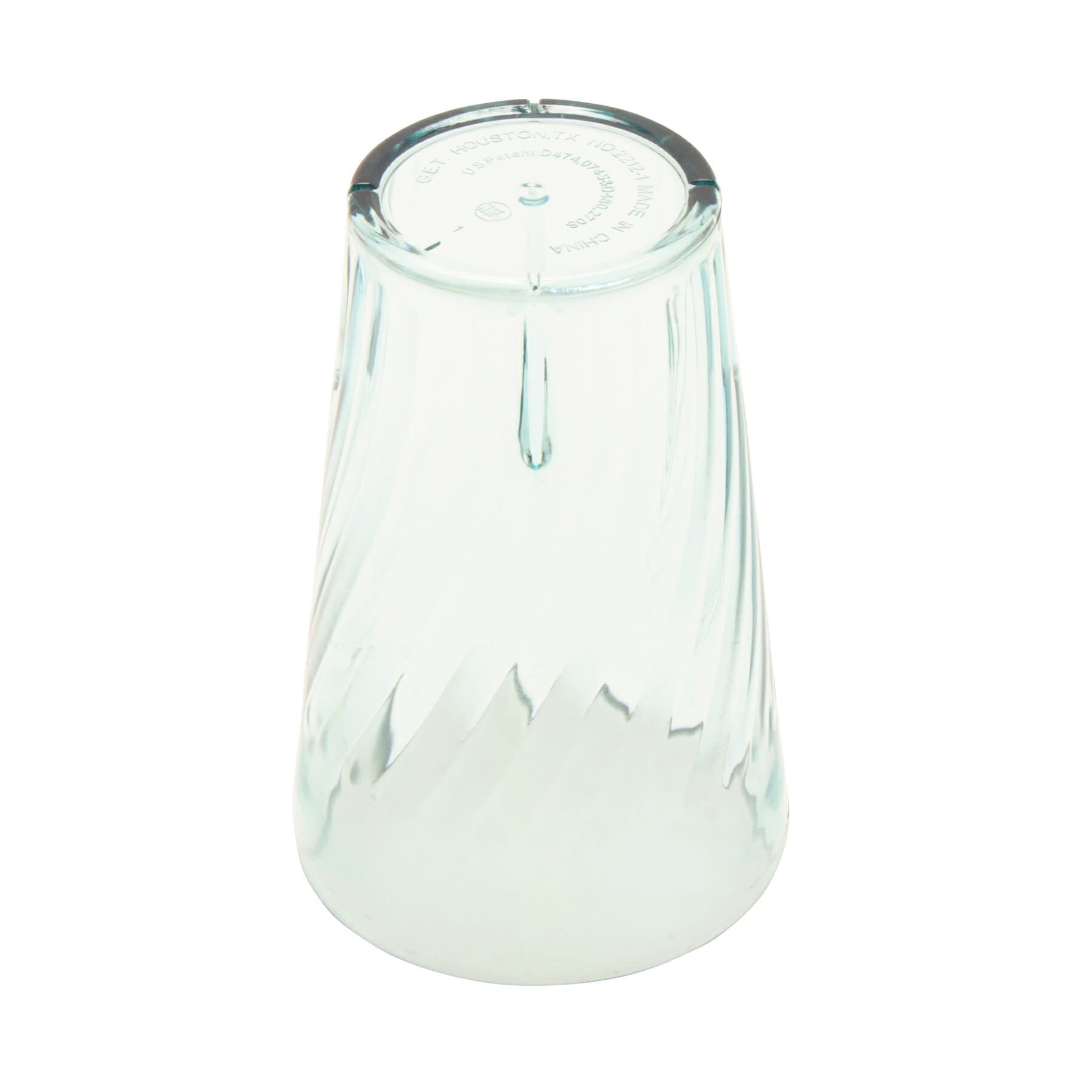 Tahiti™ 12 oz. Textured Plastic Tumbler, Jade, 4-7/8" Tall