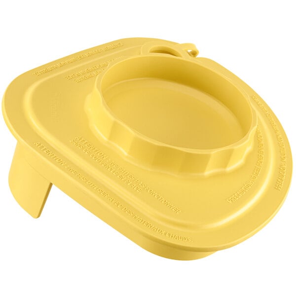 Yellow Splash Lid for Advanced Containers