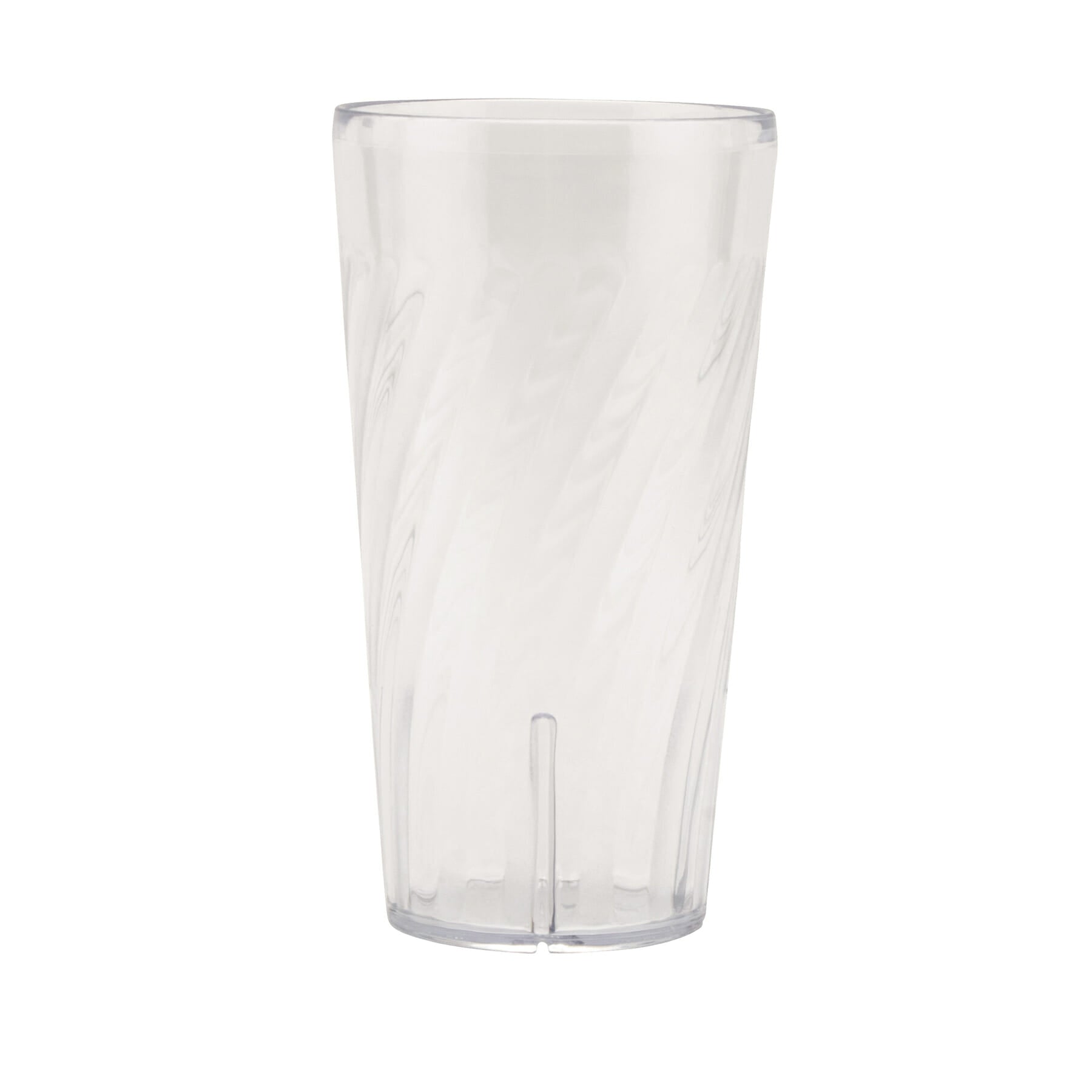 Tahiti™ 20 oz. Textured Plastic Tumbler, Clear, 6-1/2" Tall