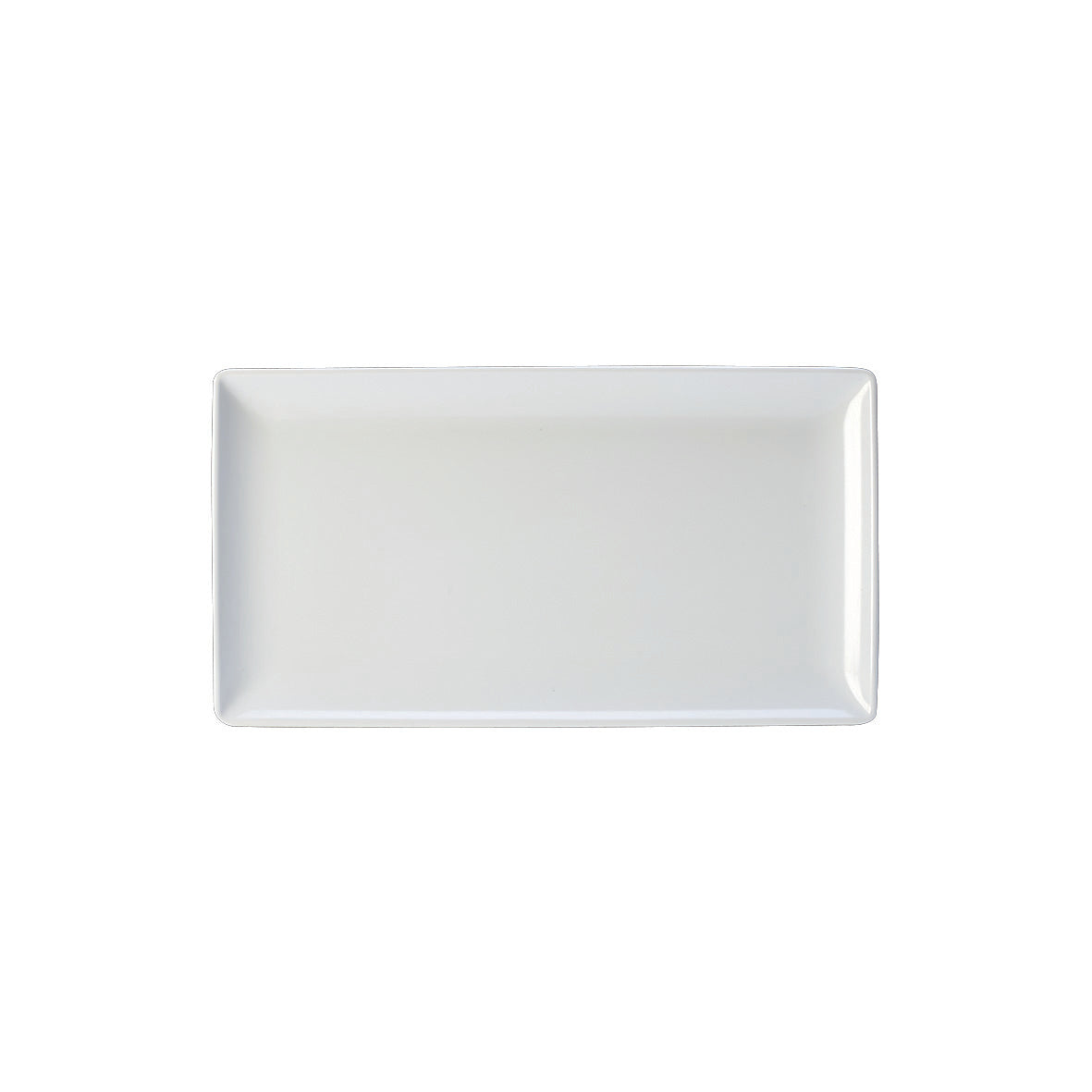 1/3 Rectangle Platter 7.0" Dia. White