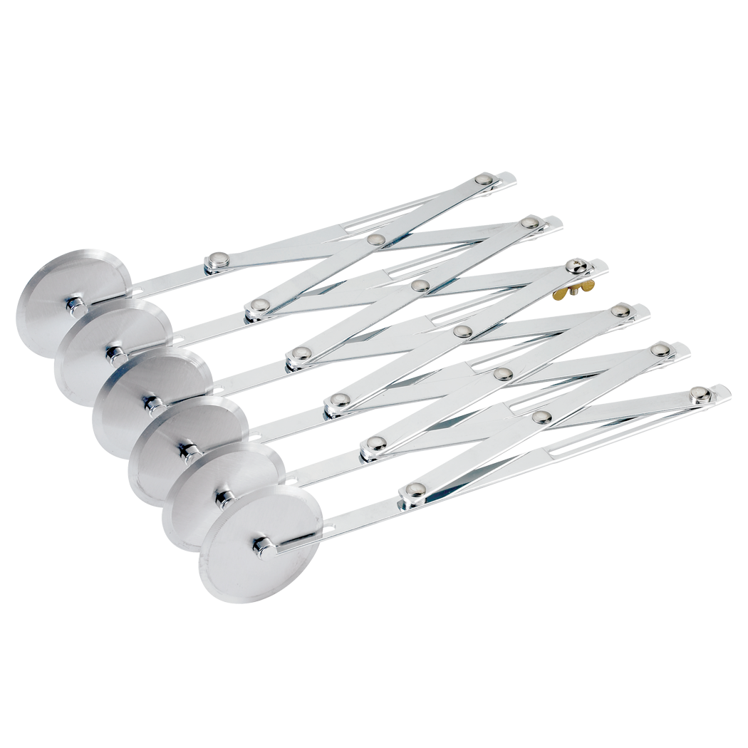 6-Wheel Stainless Steel Dough Cutter