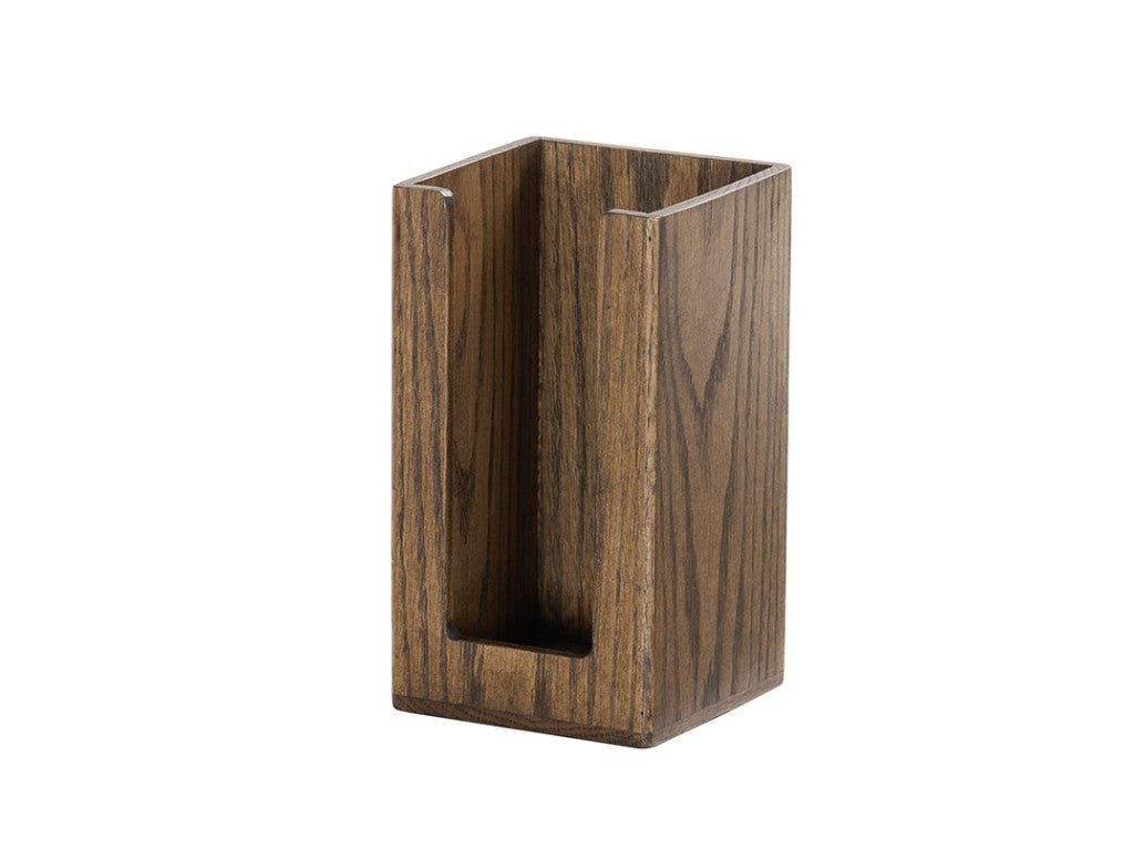 Melrose 4.5" Square Wood Cup & Lid Organizer