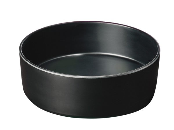 10" Black Round Deep Bowl