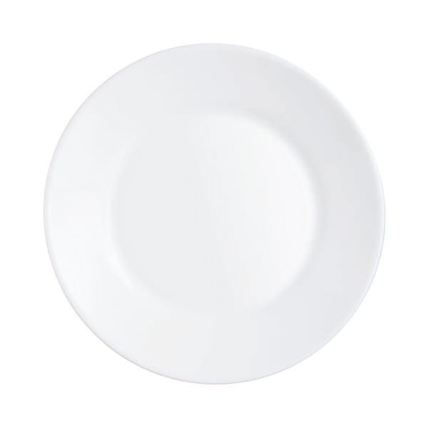 Restaurant White 9.38" Rim Plate
