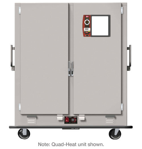 MBQ 200-Plate Heated Banquet Cabinet, 2-Door, Stainless Steel