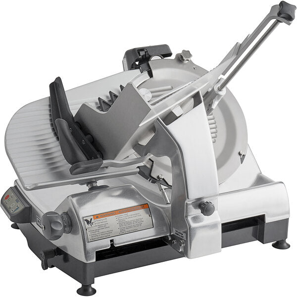 13" Heavy Duty Automatic Meat Slicer with Removable Knife, NEMA 5-15P - 120V/5.6A
