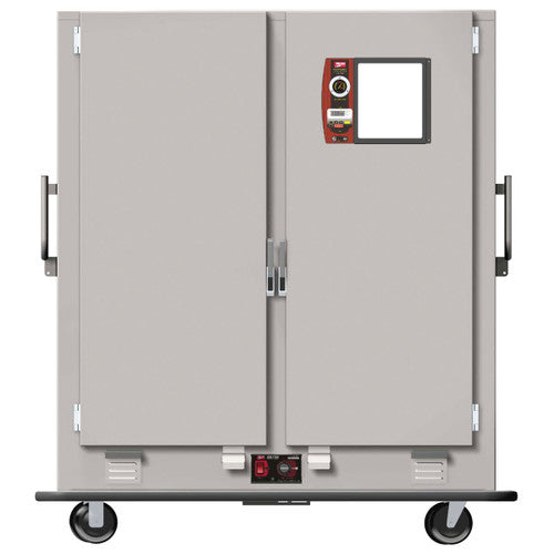 MBQ 200-Plate Heated Banquet Cabinet with Quad-Heat Dual Fuel System