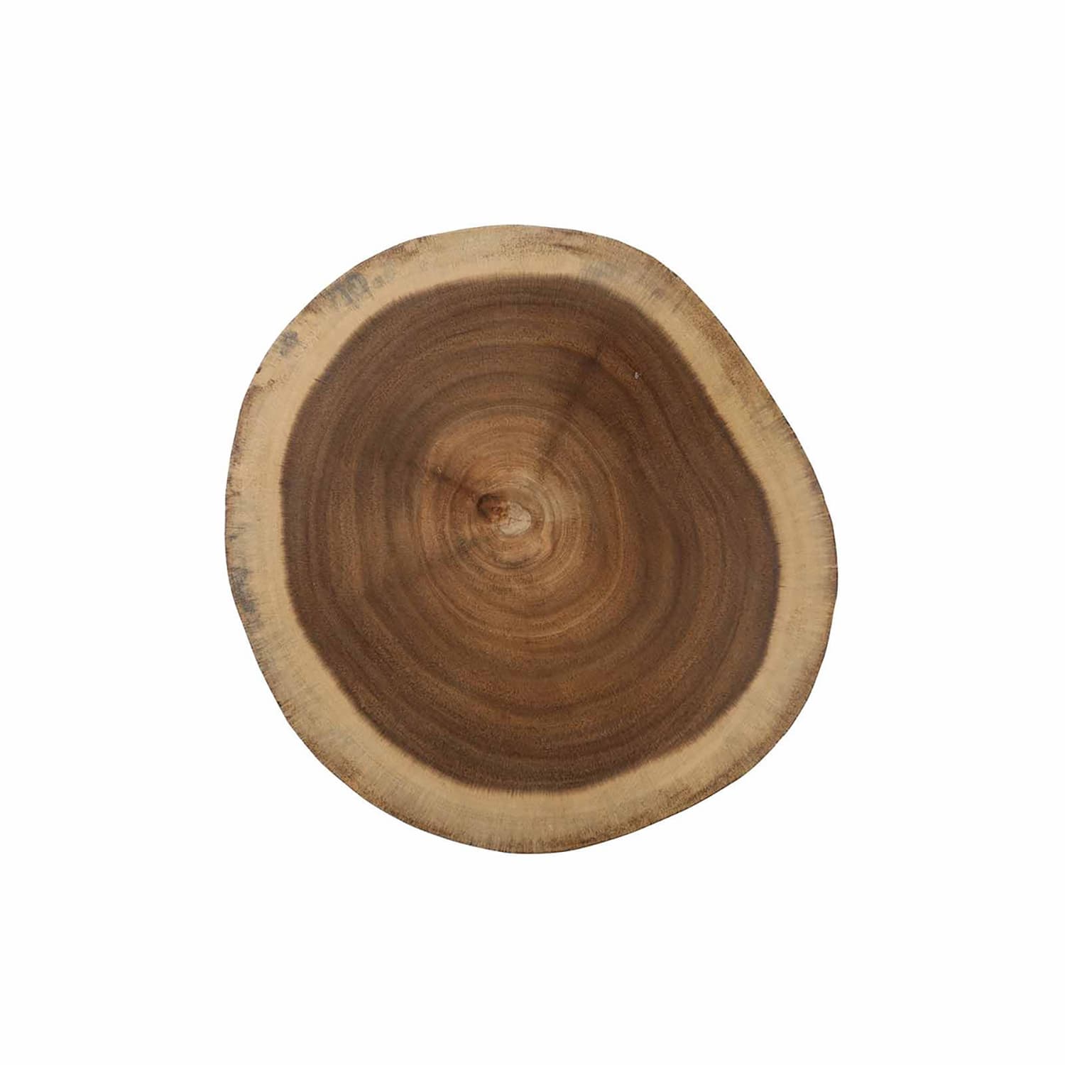 Acacia 9" x 9" Round Serving Board