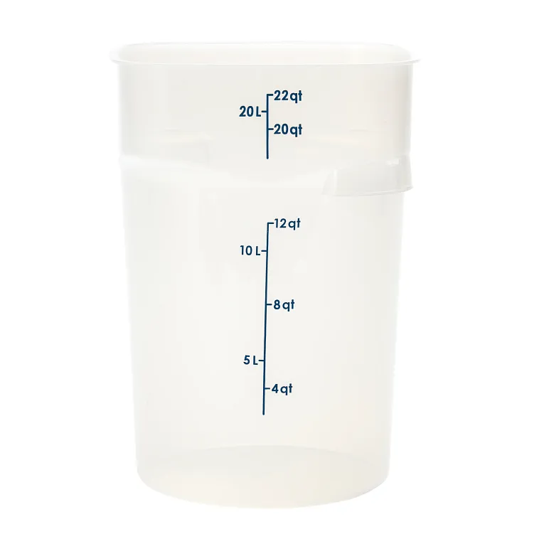 CamRound® FreshPro Round Food Container, 22 qt.
