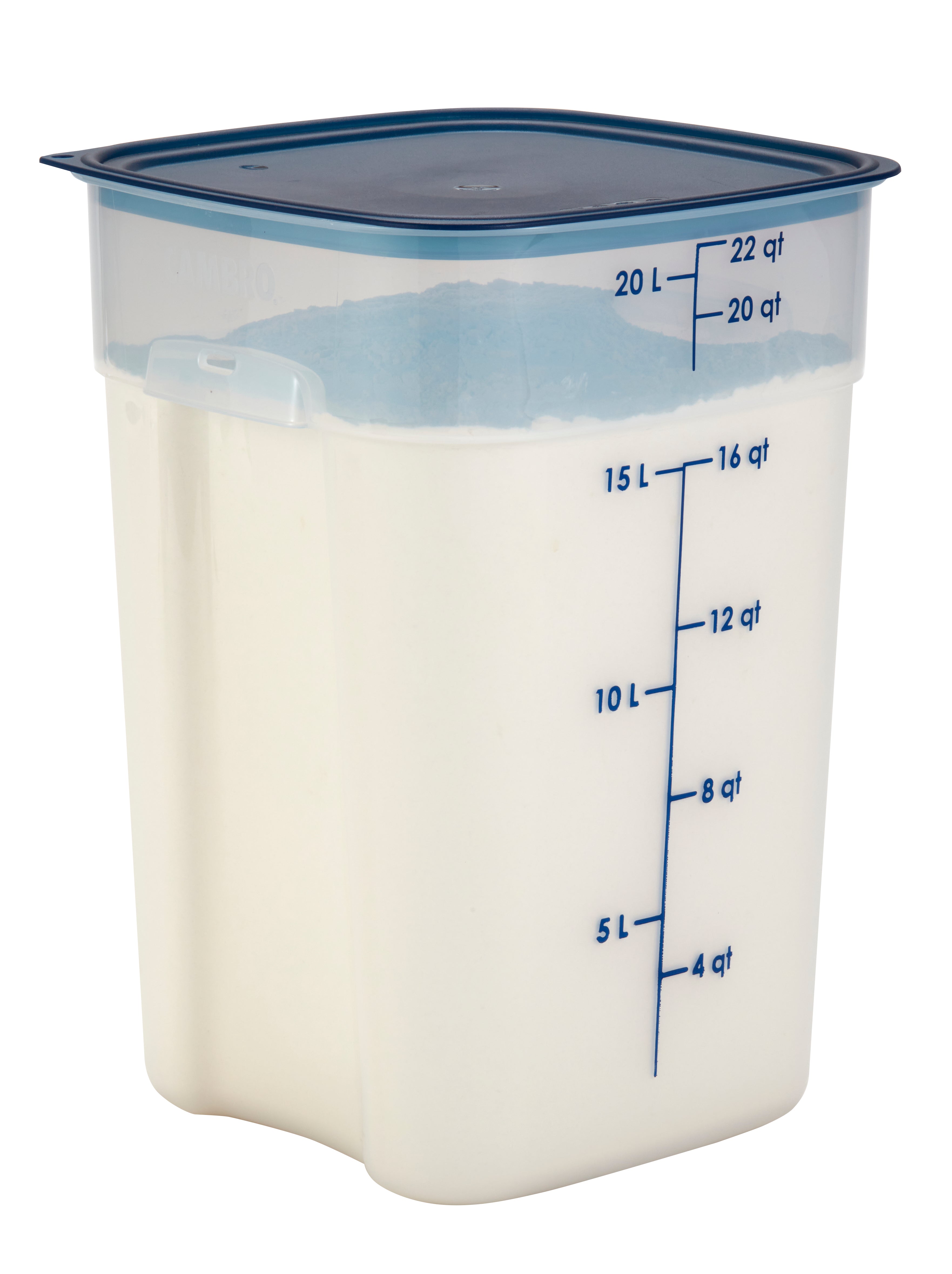 CamSquareÃ‚Â®  FreshPro Food Container, 22 qt., polypropylene