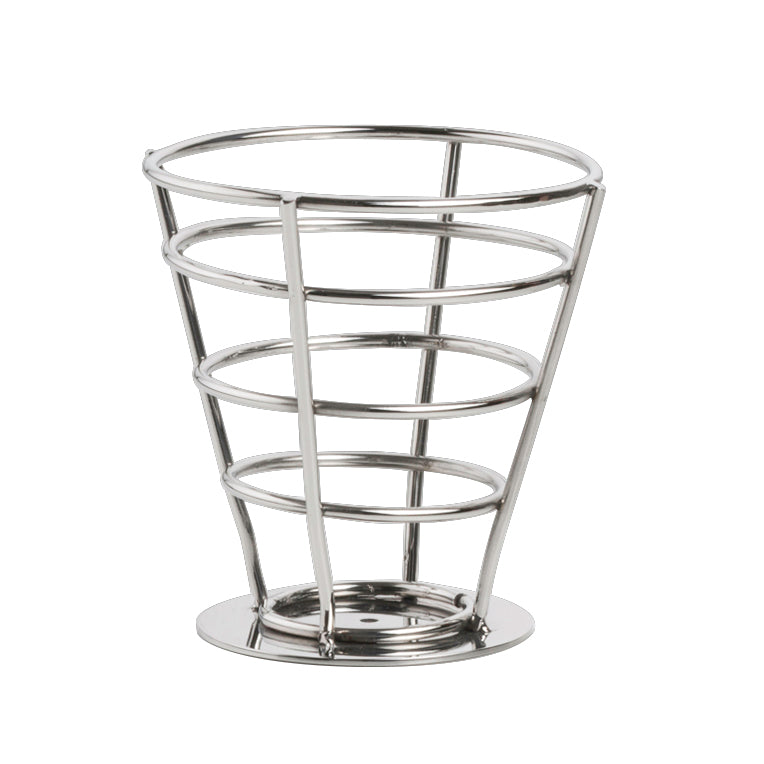 Wire Fry Cone 3.5" Dia. Creations Metal