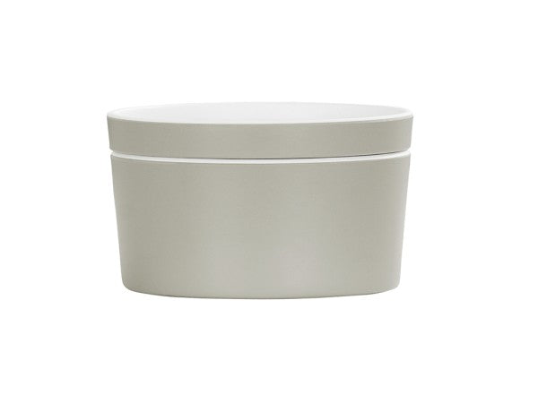 5" Ash Round Melamine Bento Box