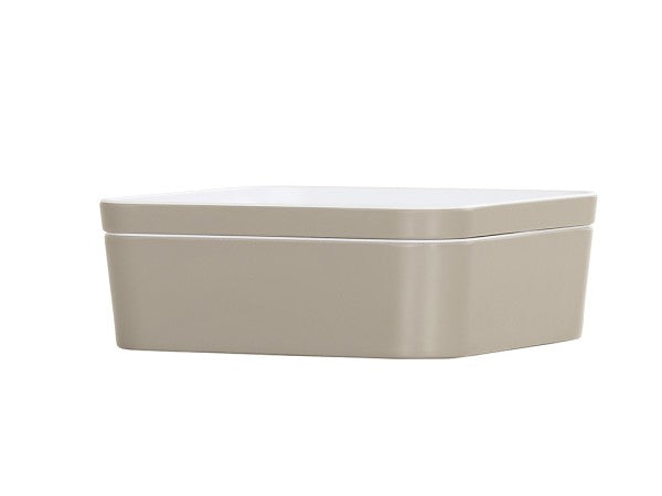 8.25" Ash Square Melamine Bento Box