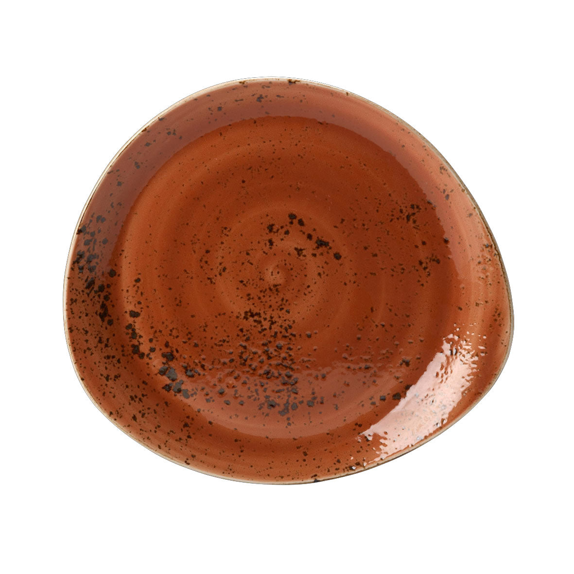 Bowl L 11.0" W 9.5" (32.0 Oz) Craft Terracott