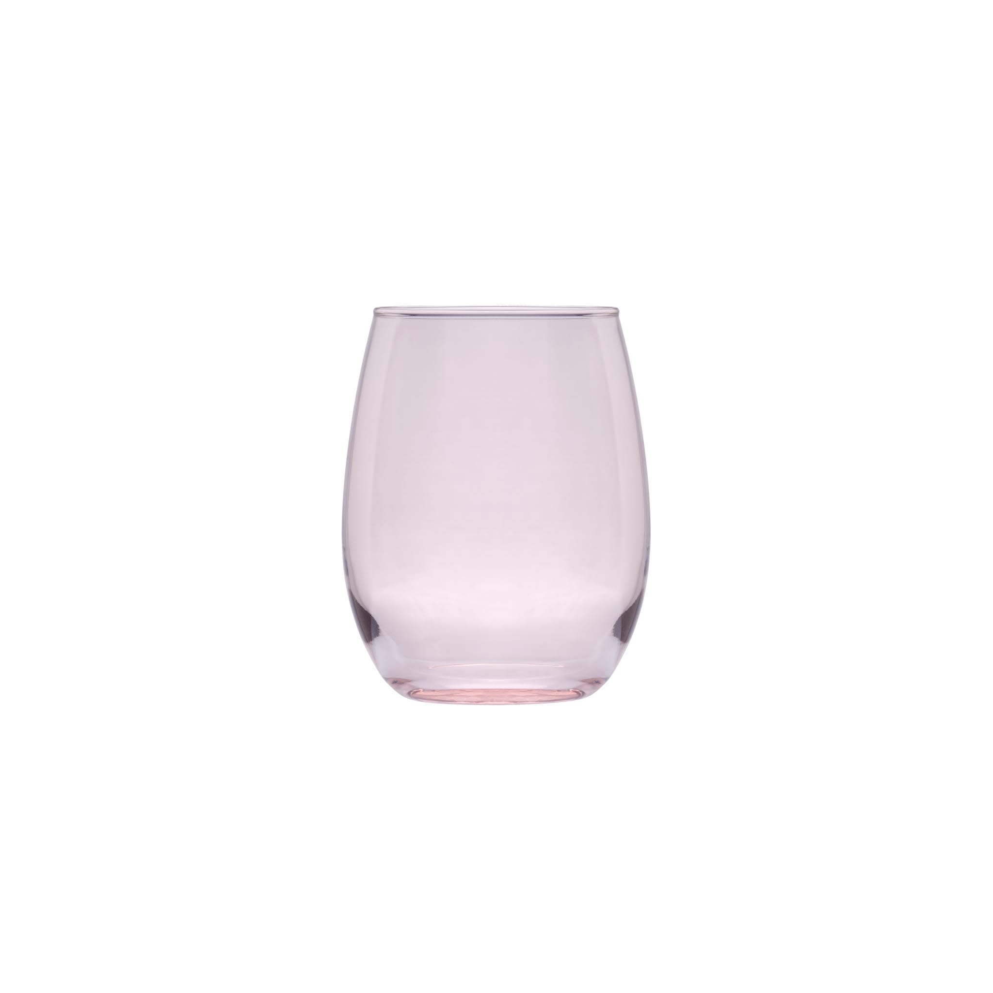 15 oz. Stemless Wine Glass, Blush