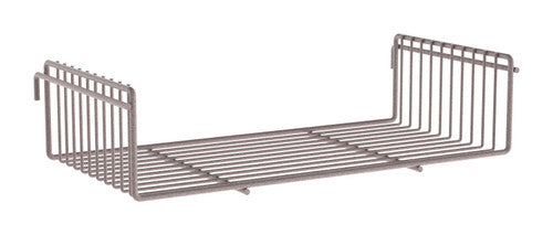 SmartWall Light-Duty Grid Shelf 18-1/2" x 9" - Metroseal Gray