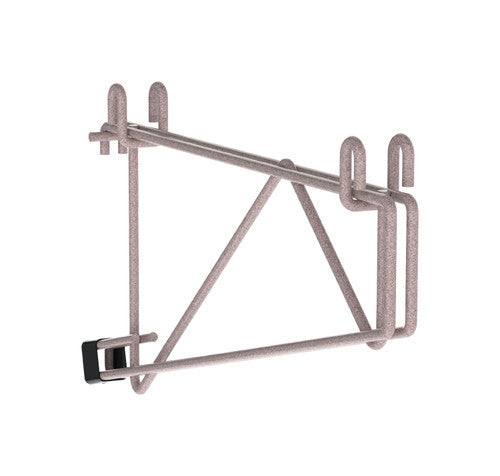 SmartWall Direct Mount Shelf Support 14" - Metroseal Gray