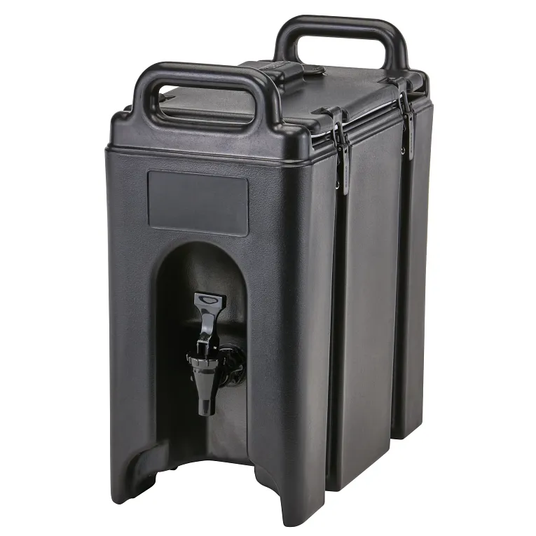 Camtainer® Beverage Carrier, 2-1/2 gallon, black