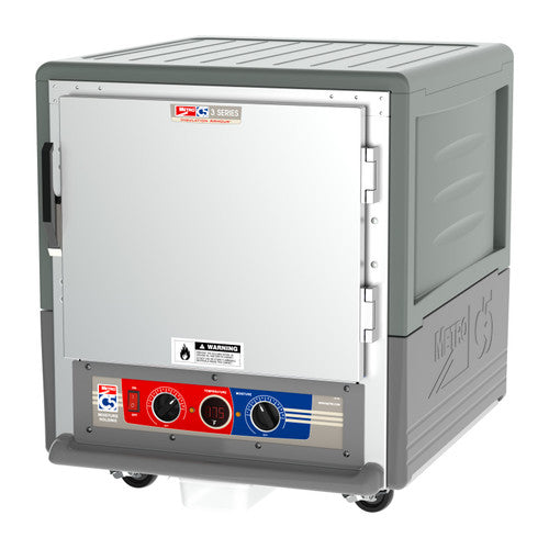 C5™ 3 Series Undercounter Grey Insulation Armour™ Moisture Heated Cabinet w/ (5) Pan Capacity, Universal Slides, Solid Door, 120v
