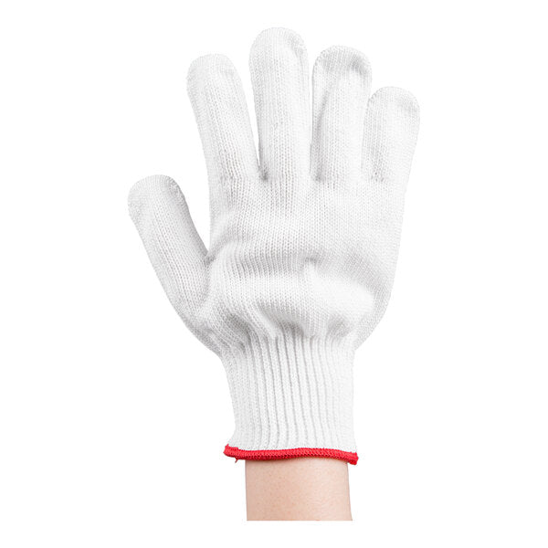 Small Red Cut-Resistant Mesh Glove