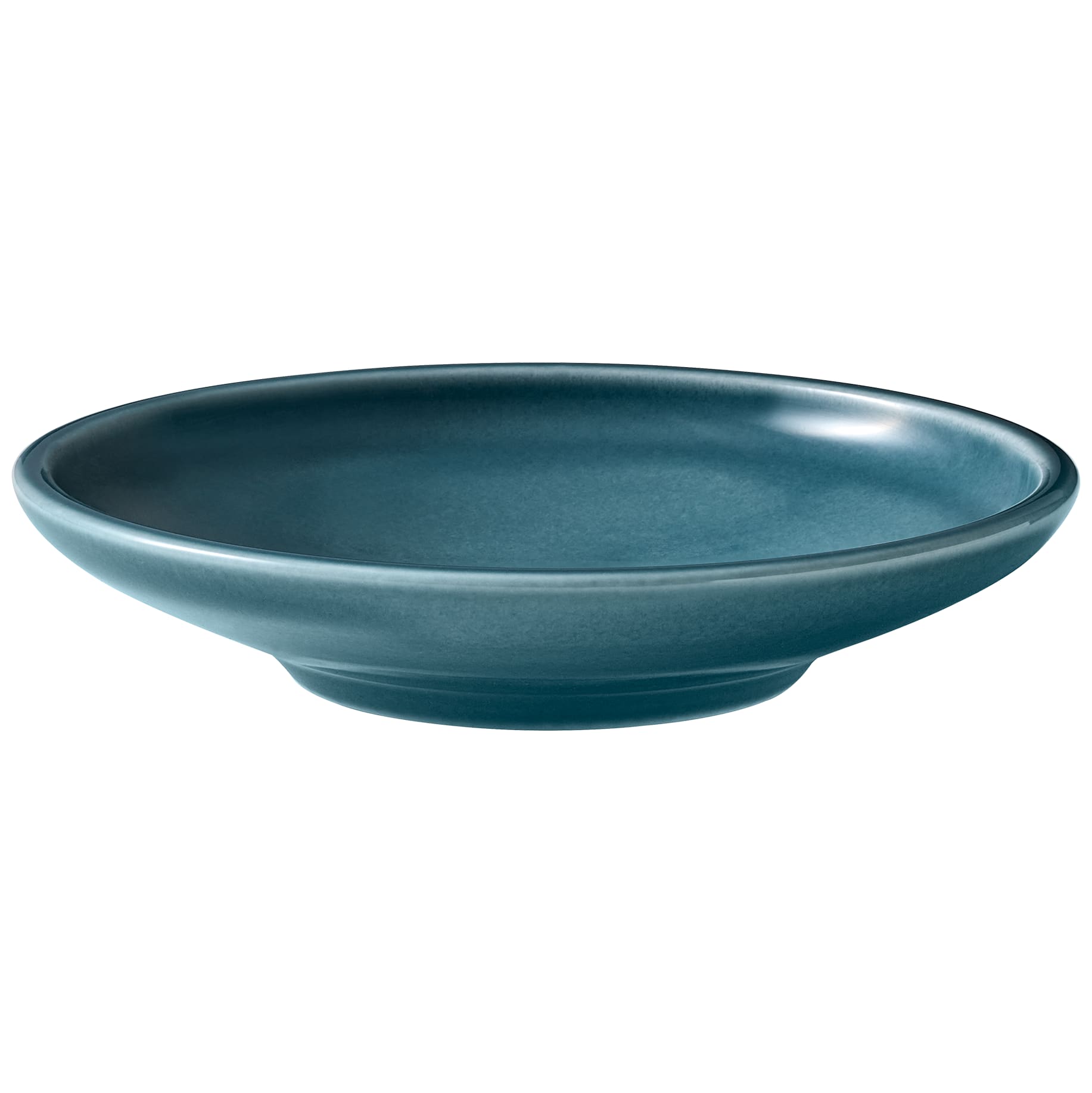 Companion Deep Coupe Plate, 8.5 oz., Petrol Blue