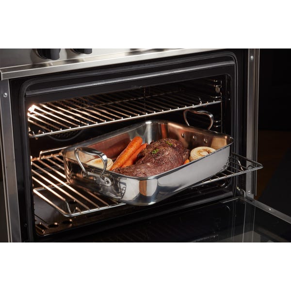 Primo! Buffet Roaster 3 Qt Rectangular Stainless Steel Aluminum