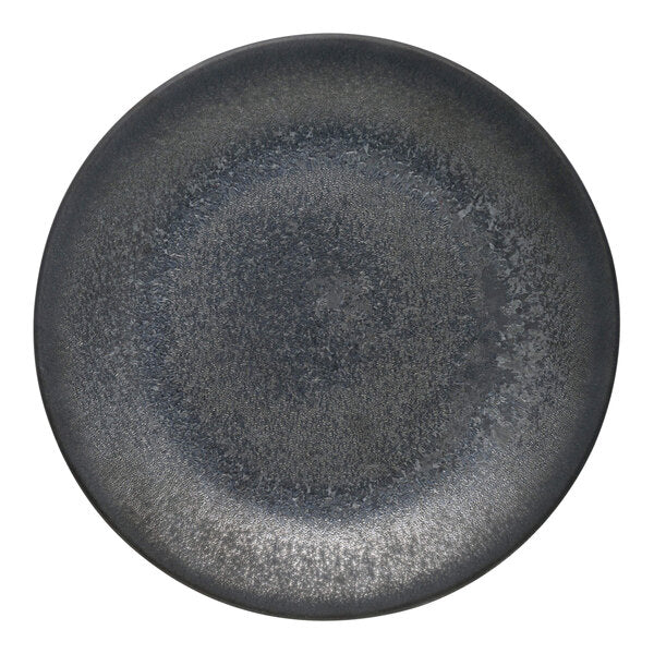 Ignea Coupe Plate, 5-7/8", Dark Glaze
