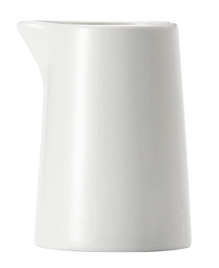 Porcelana 5 oz. Creamer, Bright White