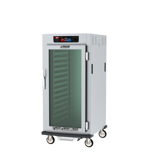 C5™ 9 Series 3/4 Height Touch-Screen Low Wattage Controlled Humidity Cabinet w/ (29) Pan Capacity, Lip Load Slides, Clear Door, 120v