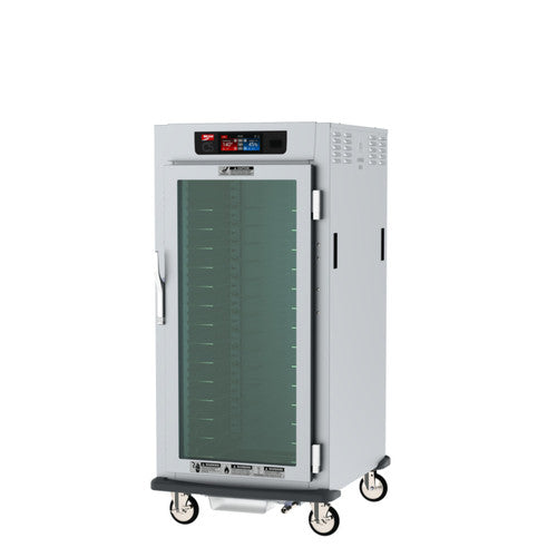 C5™ 9 Series 3/4 Height Touch-Screen Low Wattage Controlled Humidity Cabinet w/ (14) Pan Capacity, Universal Slides, Clear Door, 120v