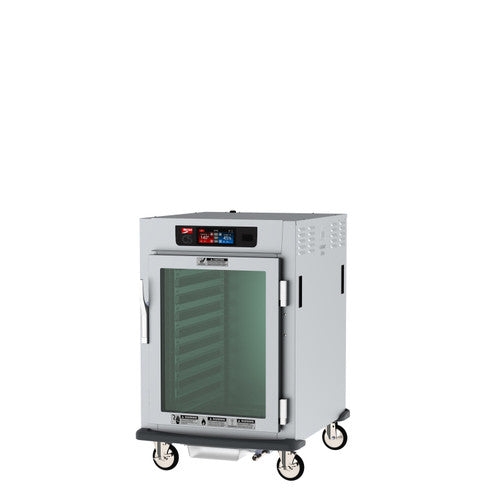 C5™ 9 Series Half-Height Touch-Screen Low Wattage Controlled Humidity Cabinet w/ (17) Pan Capacity, Lip Load Slides, Clear Door, 120v