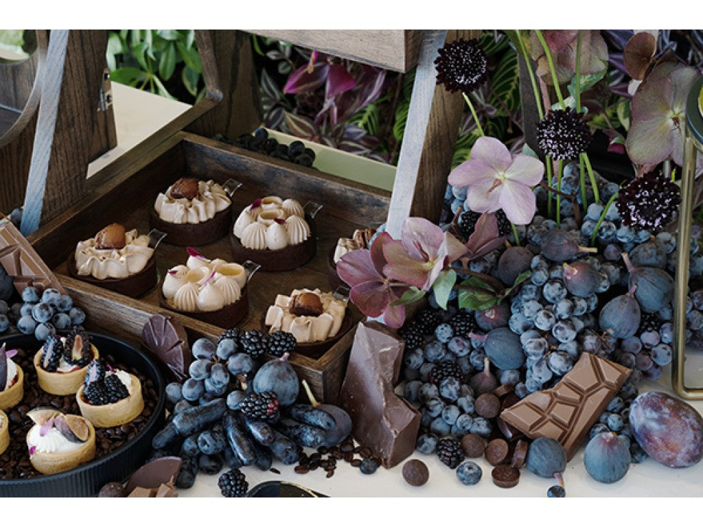 Melrose Two-Tier Wood Merchandiser Display