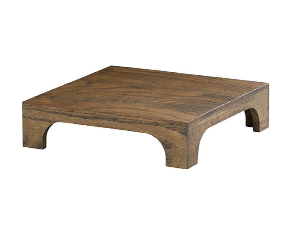 Melrose 12" Square Wood Riser, 3"H