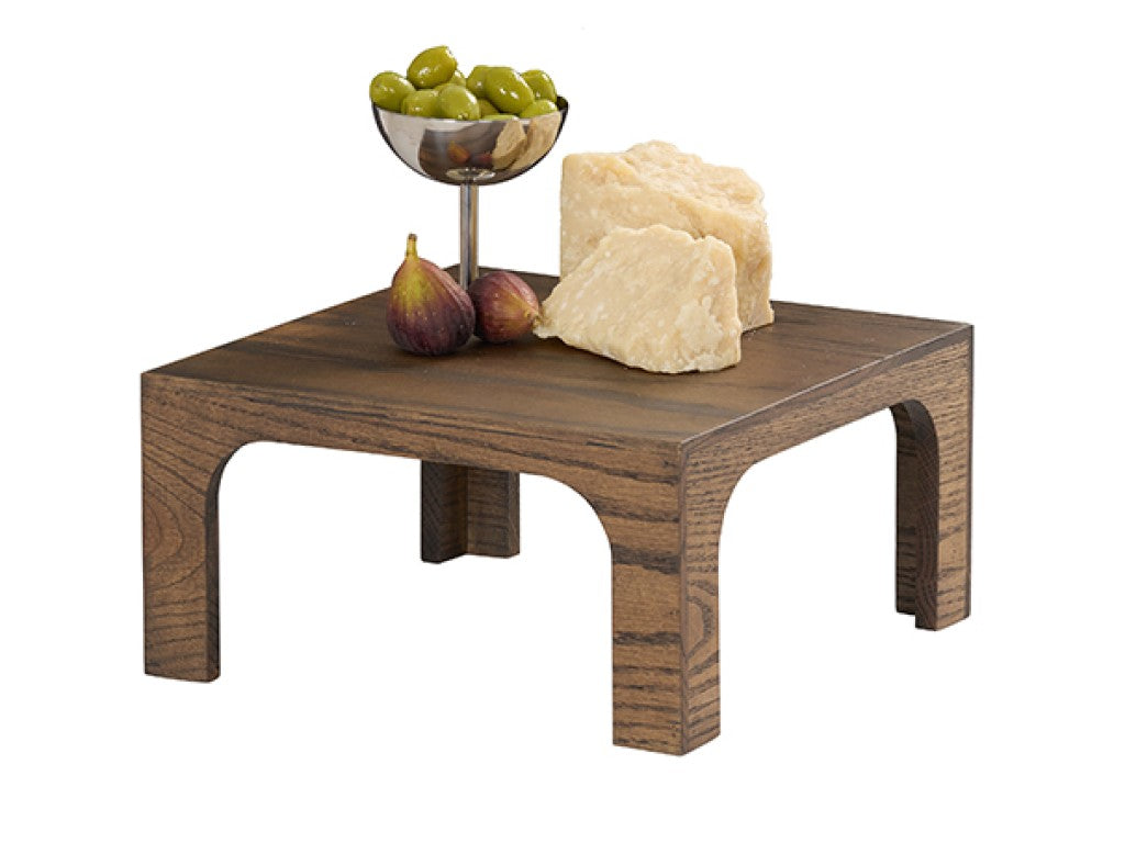 Melrose 12" Square Wood Riser, 6"H