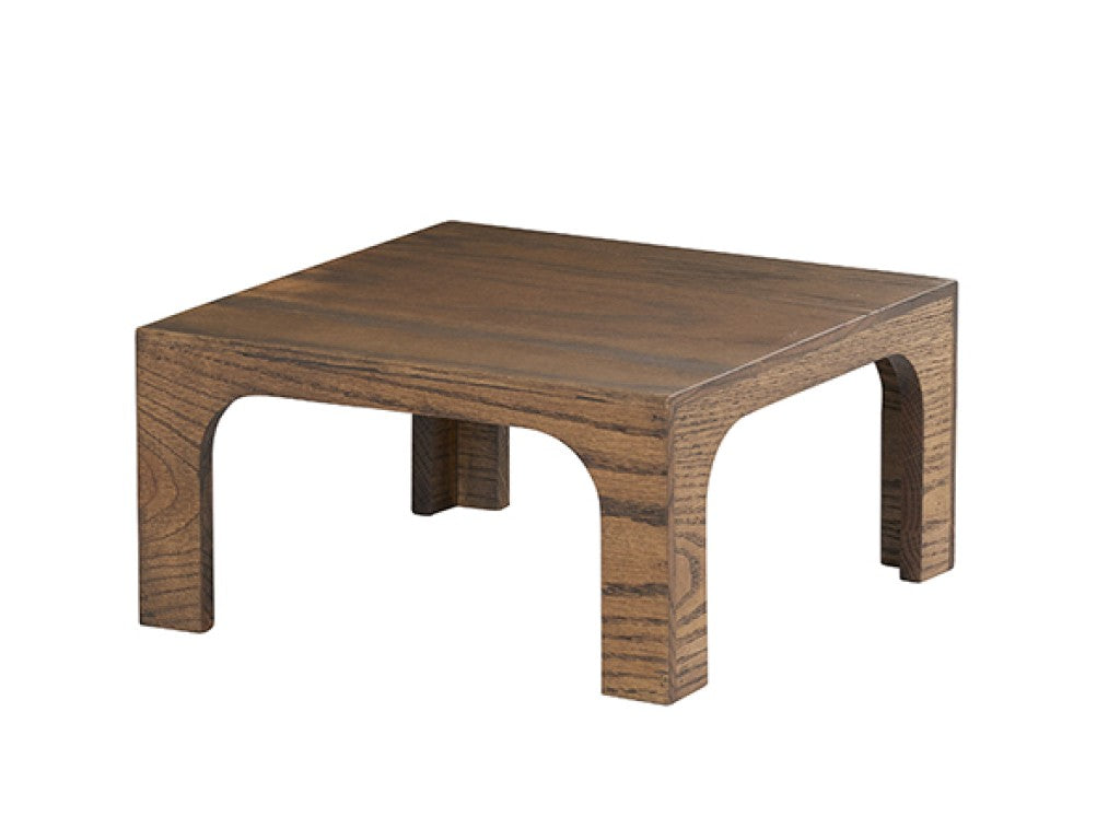 Melrose 12" Square Wood Riser, 6"H